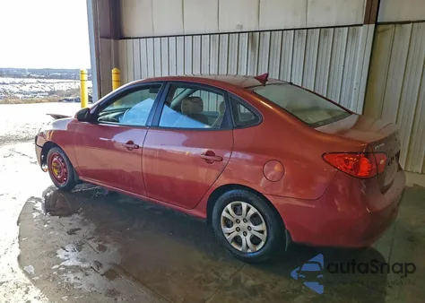 2009 Hyundai Elantra Gls из США, поврежденный, VIN KMHDU46D29U824901